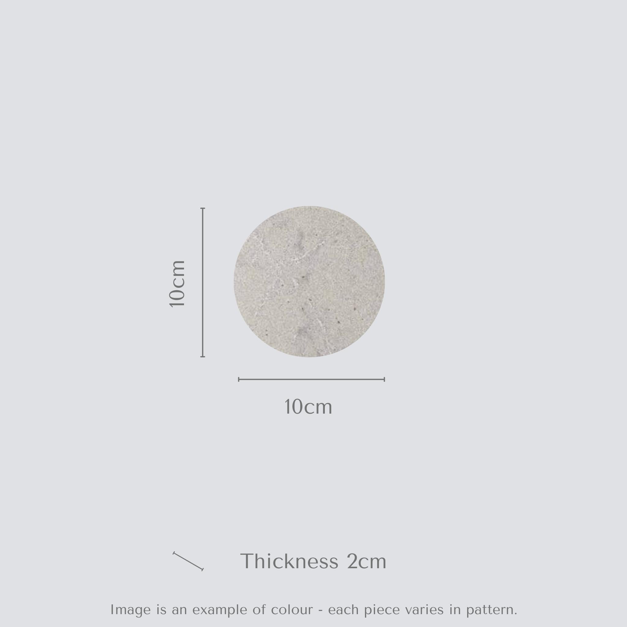 Georgian Bluffs Round Coaster Set