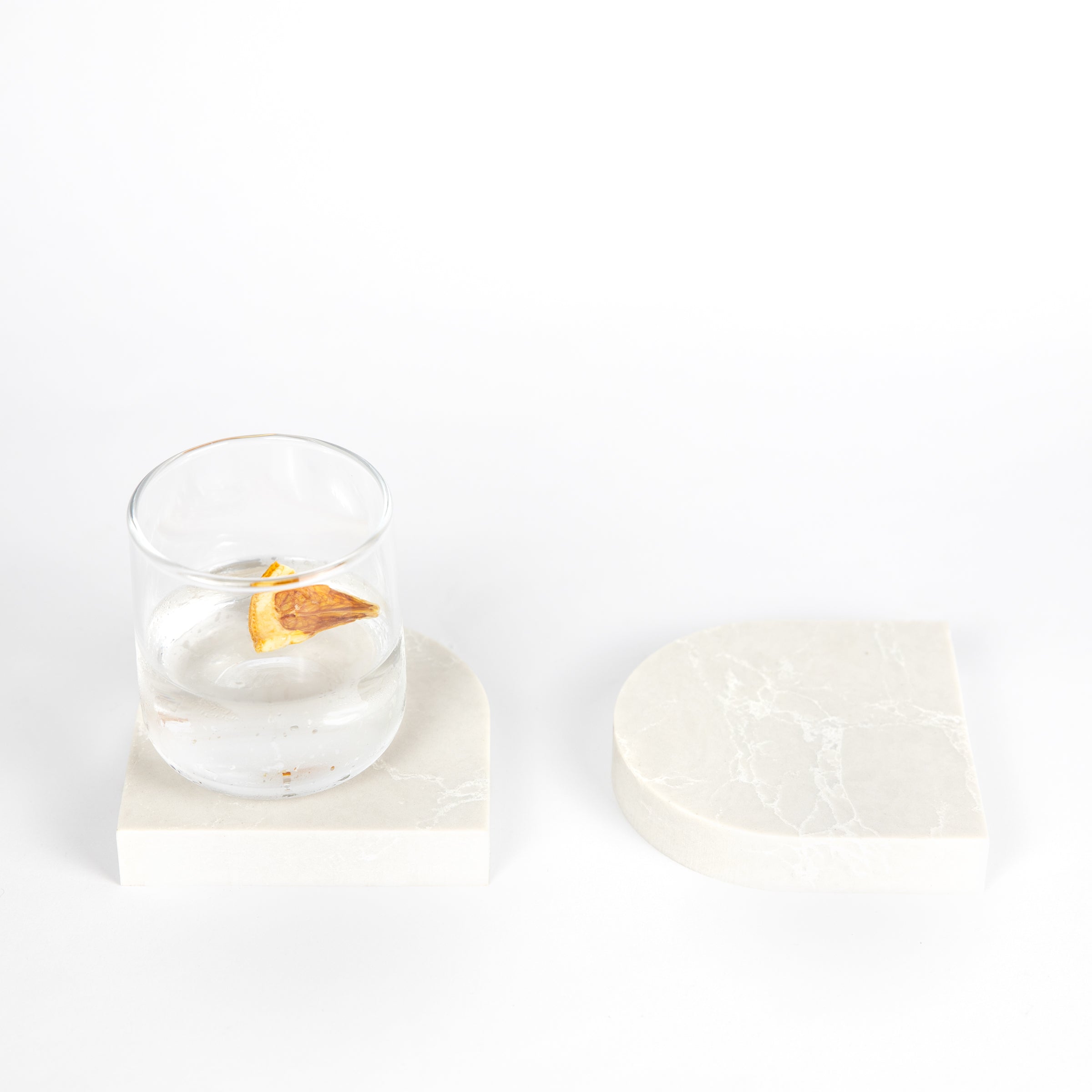 Alpine Mist Arch Coaster Set
