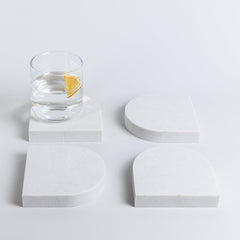 Alpine Mist Arch Coaster Set