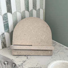 Clamshell Arch Cookbook Stand