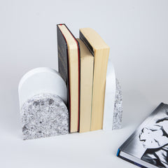 Atlantic White Arch Bookend Set