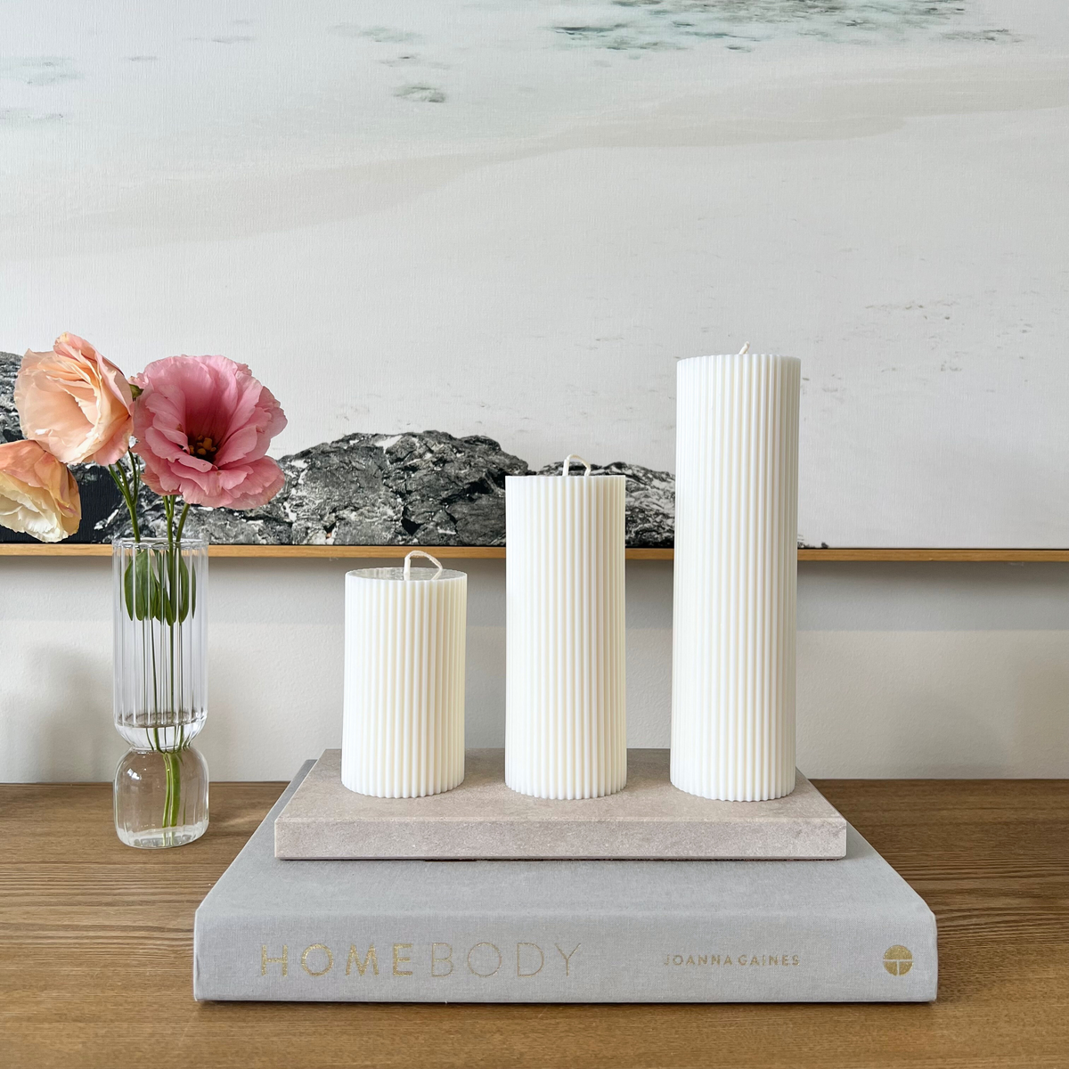 Primordia Rectangle Candle Tray
