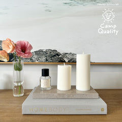 Shitake Rectangle Candle Tray